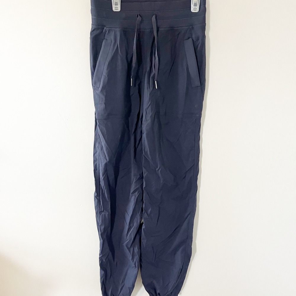 Lululemon Dance Studio Mid-Rise Pant Full Length Navy Blue W5ENOR Size 2